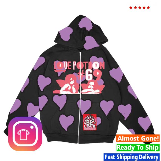 Official Netflix Apparel Clothing Shop Big Mouth Big Mouth X Miracle Seltzer Love Potion #69 Hood BigMouth Merch Store