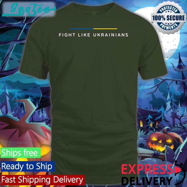 Zelenskyyua Fight Like Ukrainians Hooded Sweatshirt