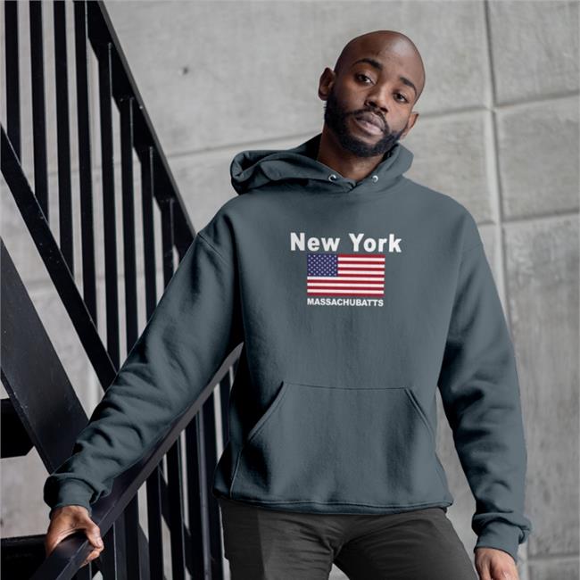 Poorly Translated Shirts New York Massachubatts Flag American Shirts