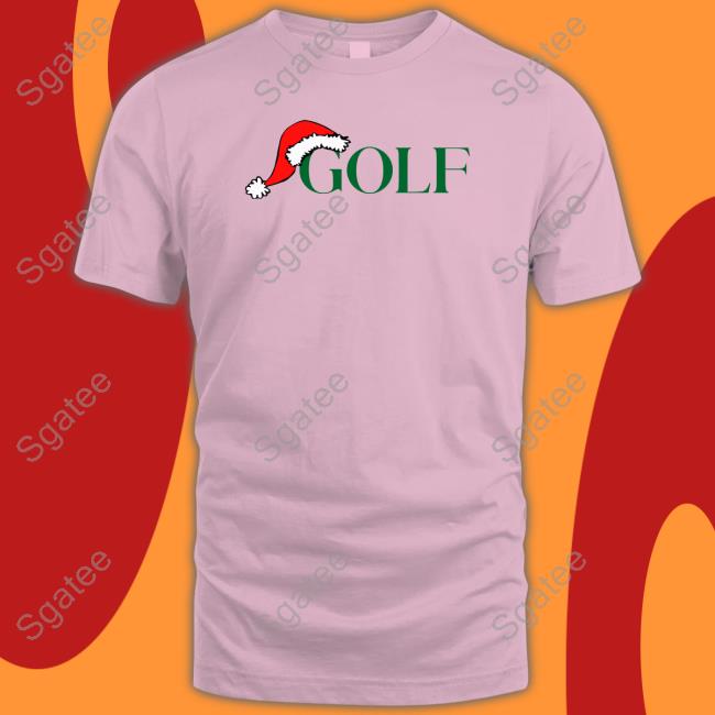 Golf Santa Merry Christmas Shirt