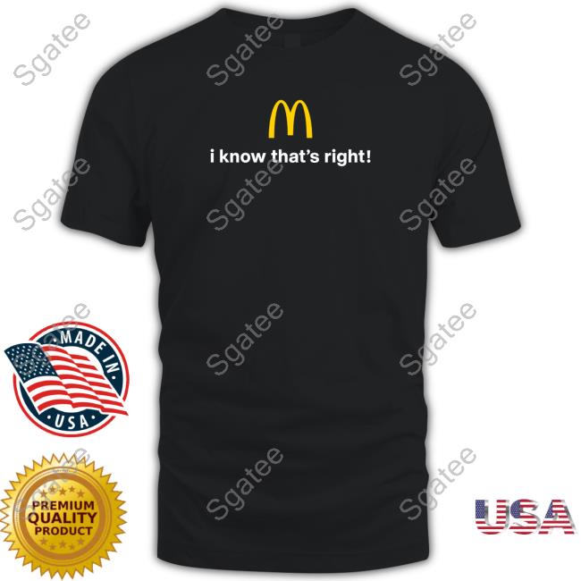 I Know That's Right Tee Black