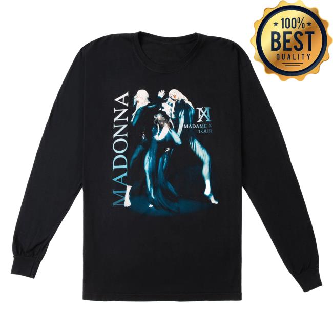 Official Madonna Merch Store Dancing Madonna Long Sleeve Madonna Apparel Clothing Shop