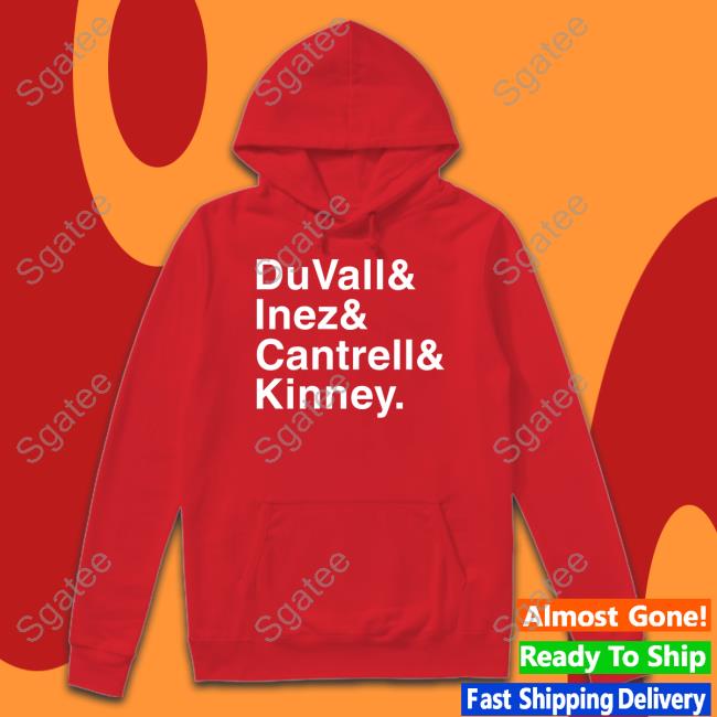 Alice In Chains Merch Duvall Inez Cantrell Kinney T Shirt Aliceinchains