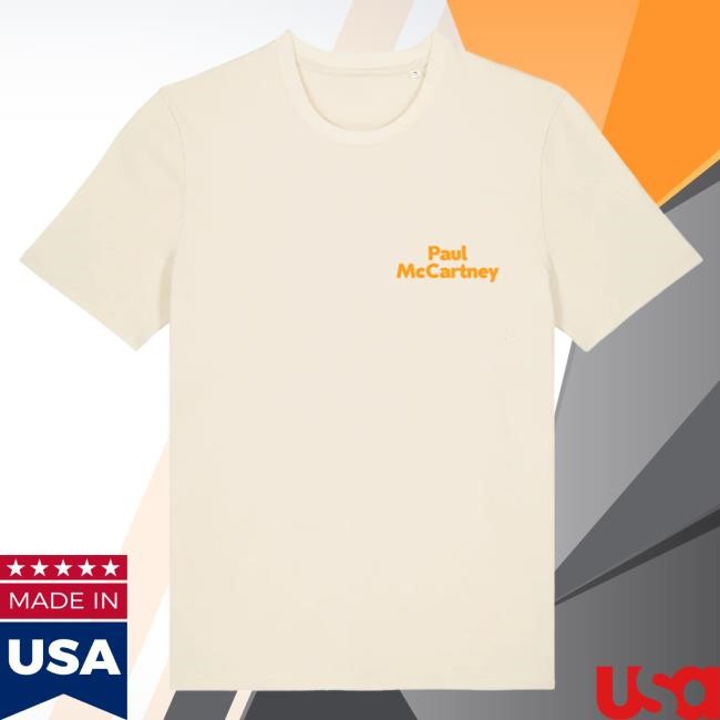 Official Paul McCartney Merch Store Got Back 2025 Montreal Event T Shirt