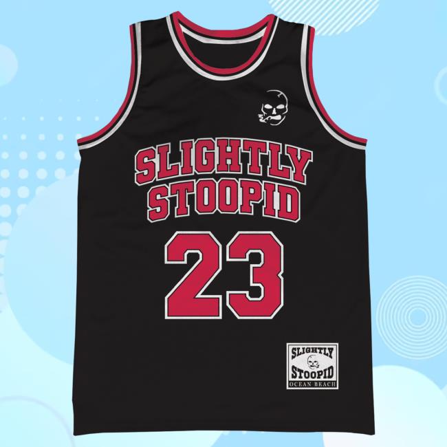 Official Slightly Stoopid Merch Store Shop Slightly Stoopid Stoopid '23 Basketball Jersey Shirt 2024 SlightlyStoopid