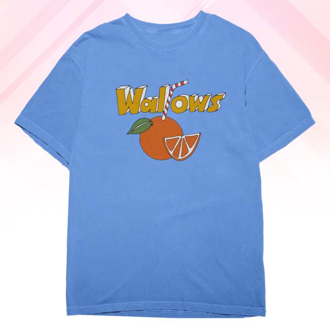 Official Wallows Merch Store Orange Juice Shirt Wallowsmusic Clothing Shop