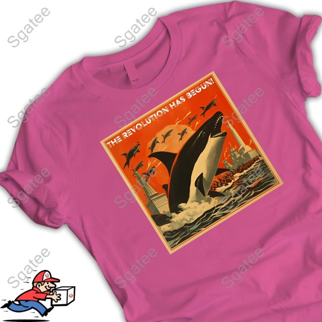 The Serfs The Revolution Has Begun Orca Long Sleeve Tee