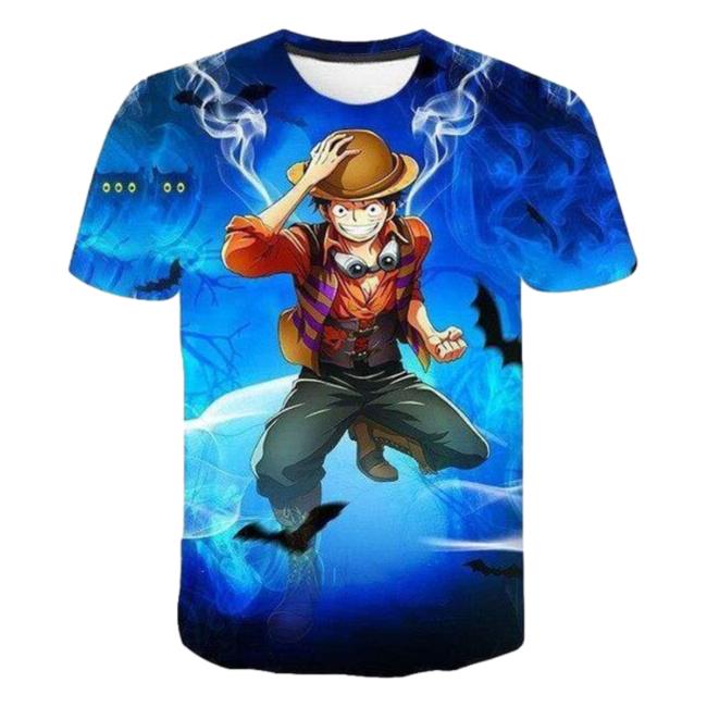 Official Bat Luffy One Piece Long Sleeve T Shirt