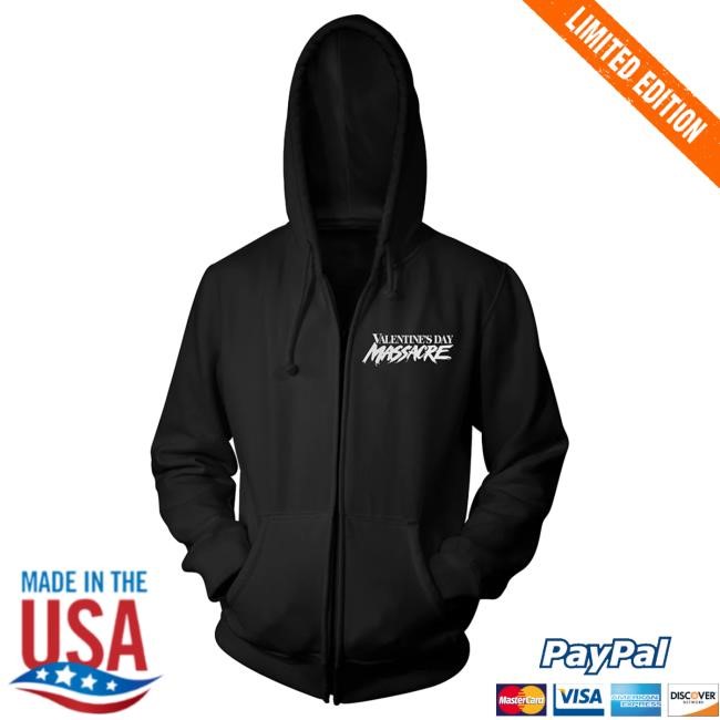 Gutter Garbs Valentine's Day Massacre Double Feature - Zip Hoodie | Official Merch