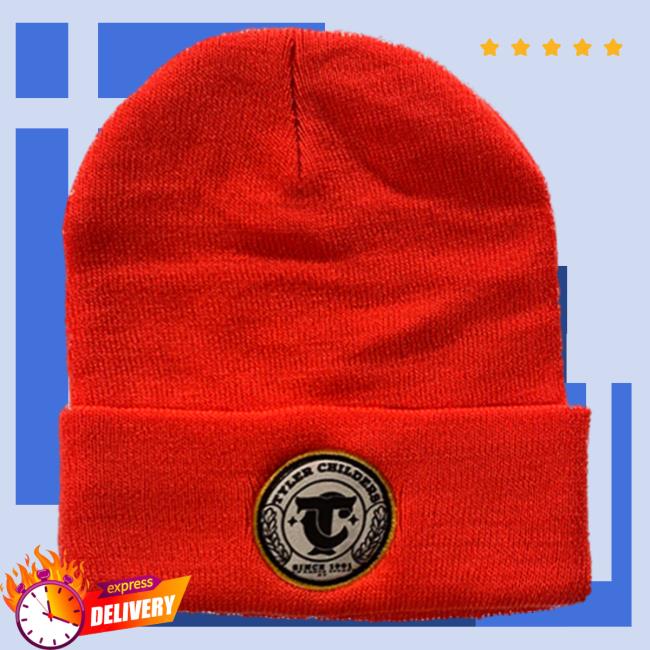 Official Tyler Childers Merch Store Tyler Childers Orange Hunting Beanie Cap TylerChilders