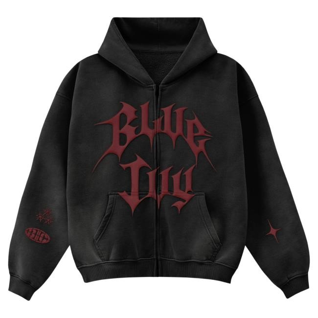 Official Beyonce Merch Store Bic Zip Popover Hoodie Beyoncé Shop