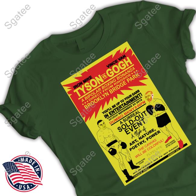 Iron Mike Tyson Vs Vince Van Gogh Tee