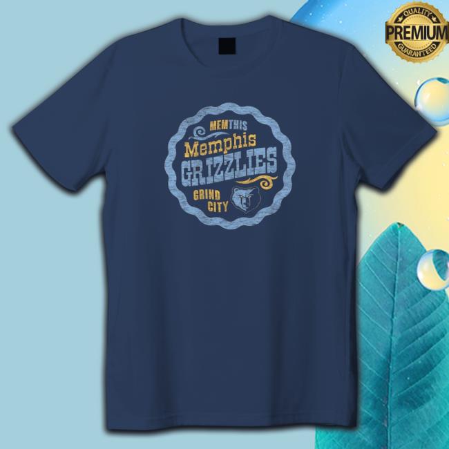 47 Navy Memphis Grizzlies Hometown Regional Franklin Long Sleeve Tee