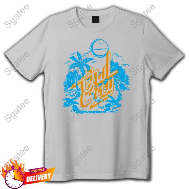 Owl City Official Merchandise Owl City Coco Moon Beach Tee Shirt