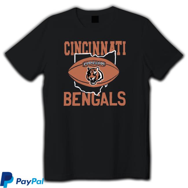 Cincinnati Ohio Bengals Logo Homage Shirts
