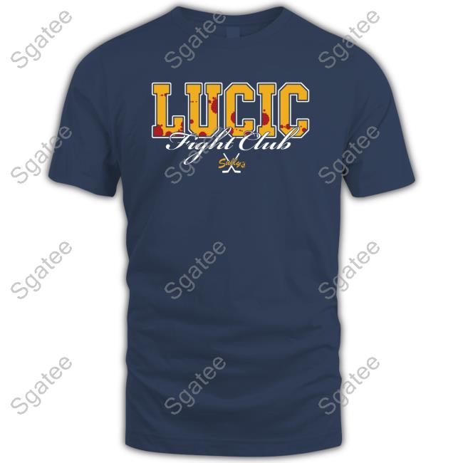 Official Sully's Brand Merch Lucic Fight Club Shirt New