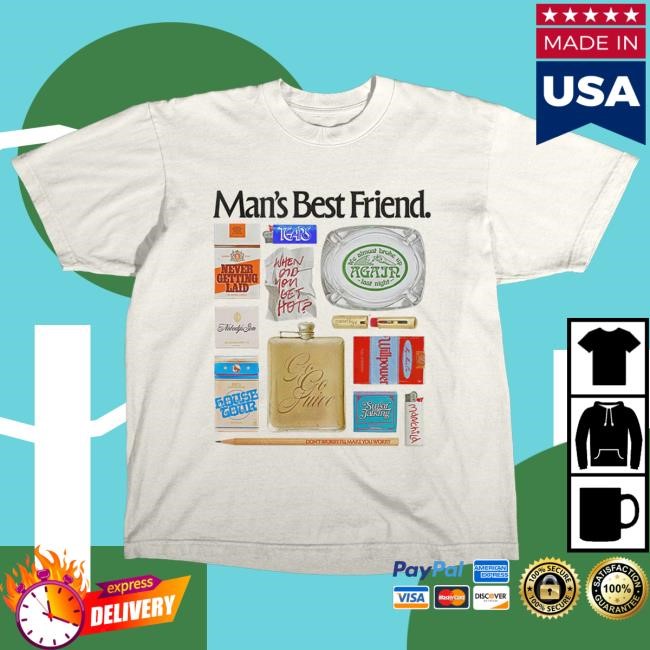 Official Sabrina Carpenter Merch Store Man's Best Friend Object Tshirt