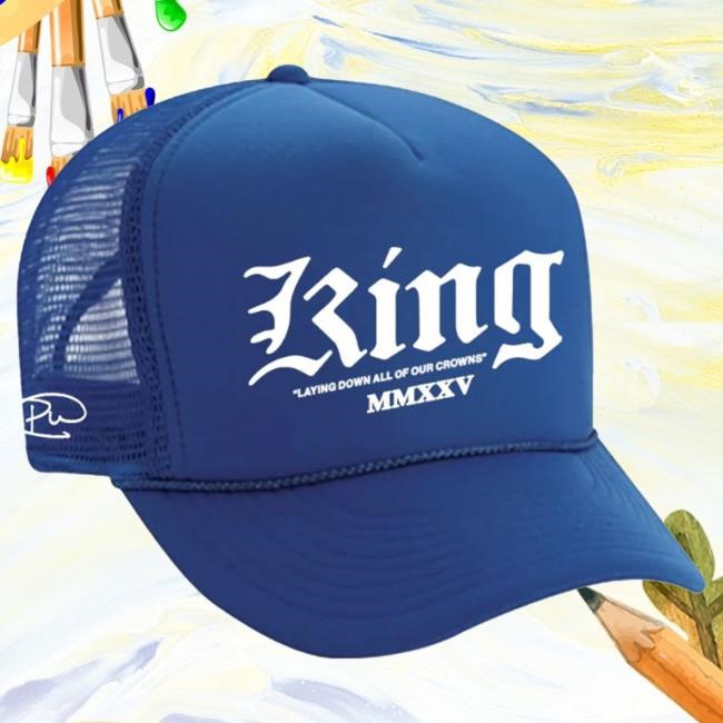 Official Phil Wickham Merch The King Is In The Room Trucker Cap