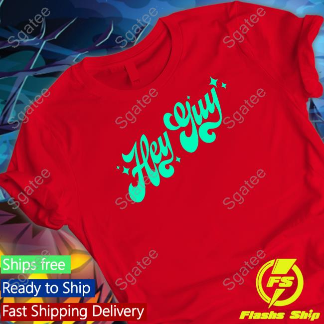 Drew Gooden Merch Hey Guy Purple Shirt