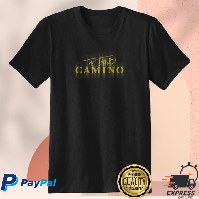 Official The Band Camino Merch Store Blurred Logo Attractive Shirt