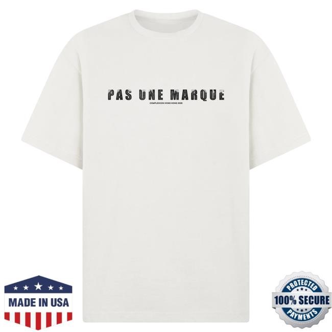 Official Complex Merch Store Shop Pas Une Marque Johnson Tsang x Pas Une Marque Trapped Thoughts Tees (White)