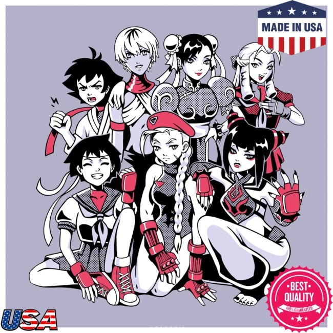 Official Women Of Street Fighter Tee - Street Fighter