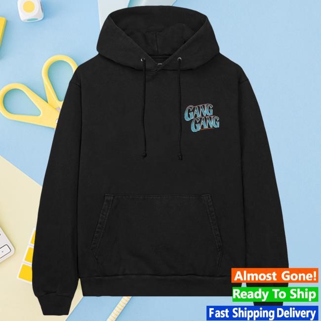 Official Theo Von Merch Store Gang Gang Palm Tree Pullover Hoodie