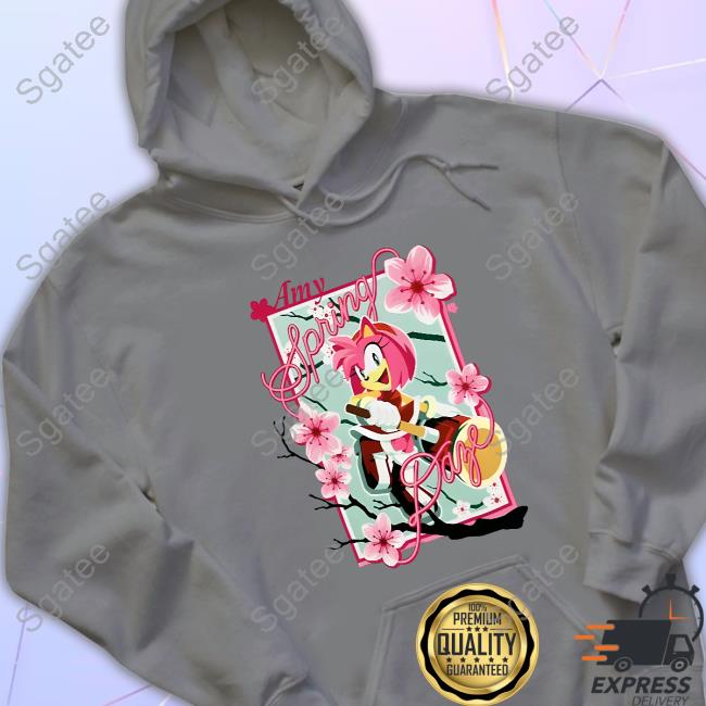 Sonic Amy Spring Page Crewneck Sweatshirt