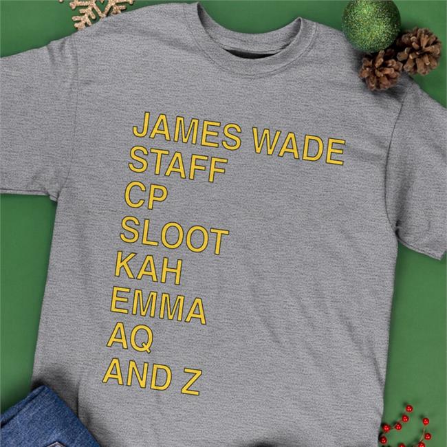 Obvious Shirts Annie Costabile James Wade Staff Cp Sloot Kah Emma Aq And Z T Shirt