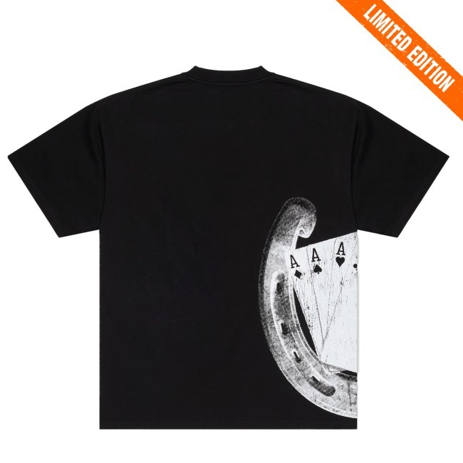 Valabasas Lucky Jet Black Tee Shirt