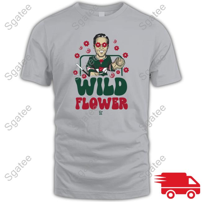 Official Zuccy Minnesota Wild Sotastick Fleury Wild Flower T Shirt