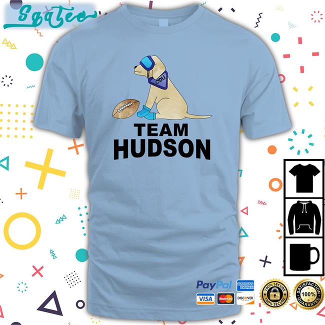 Mutts With A Mission Team Hudson Dog Tee Shirt Hudson ODU