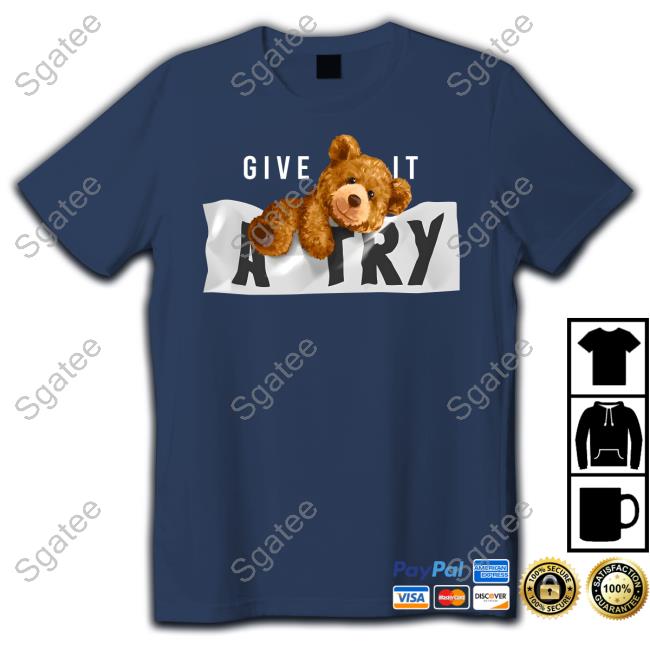 Official David The Slowpoke Give It A Try Print Shirt