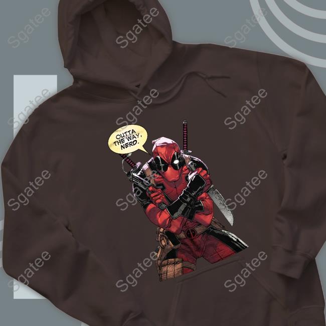 Outta The Way Nerd Hoodie