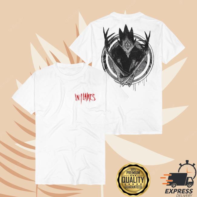 In Flames Shop Merch Foregone White Goul T-Shirt