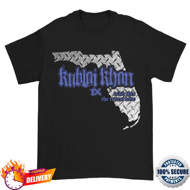 Kublai Khan TX Shop Merch Florida Relief New Shirt
