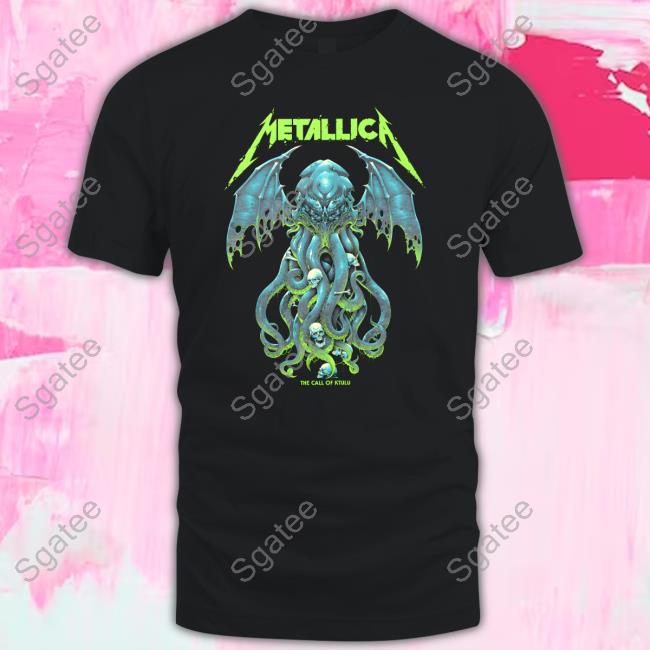 Metallica The Call Of Ktulu Luke Preece T Shirt