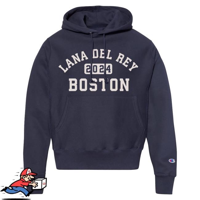 Official Lana Del Rey Merch Store Fenway Faithful Crew neck Sweatshirt Lana Del Rey Clothing Apparel Shop LanaDelRey