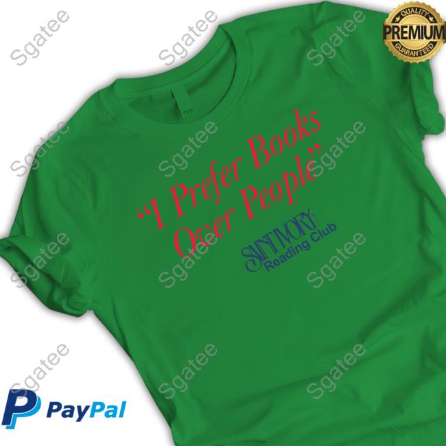 I Prefer Books Over People Tee Shirt