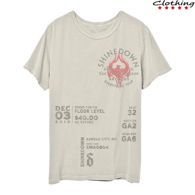 Somewhere in the Stratosphere Acoustic Tee – Shinedown