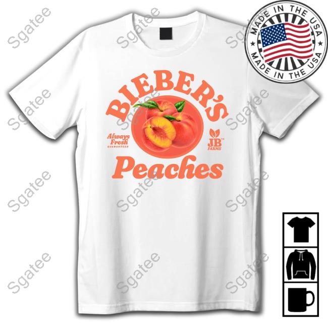 Bieber's Peaches Shirt