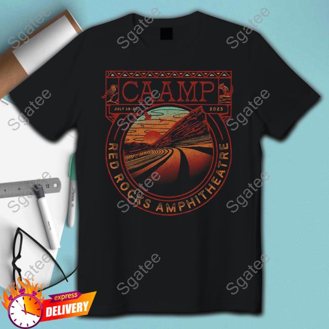 Caamp Merch Red Rocks Tee