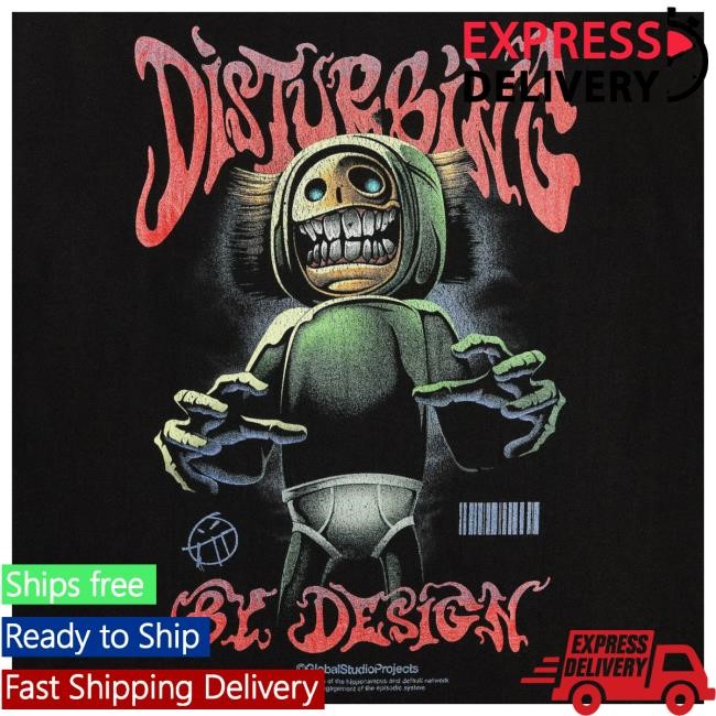 The Boys Store Monster Horror Brush Head Shirt