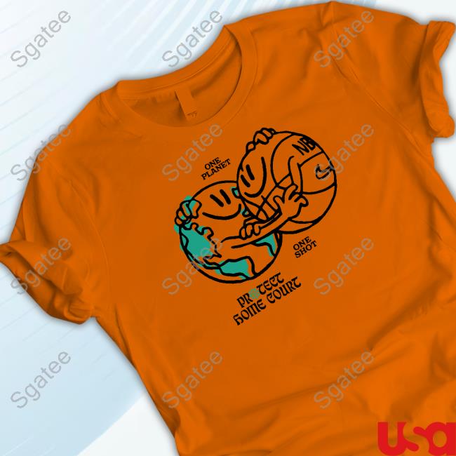 Kickz Merch One Planet One Shot Protect Home Court T-Shirt