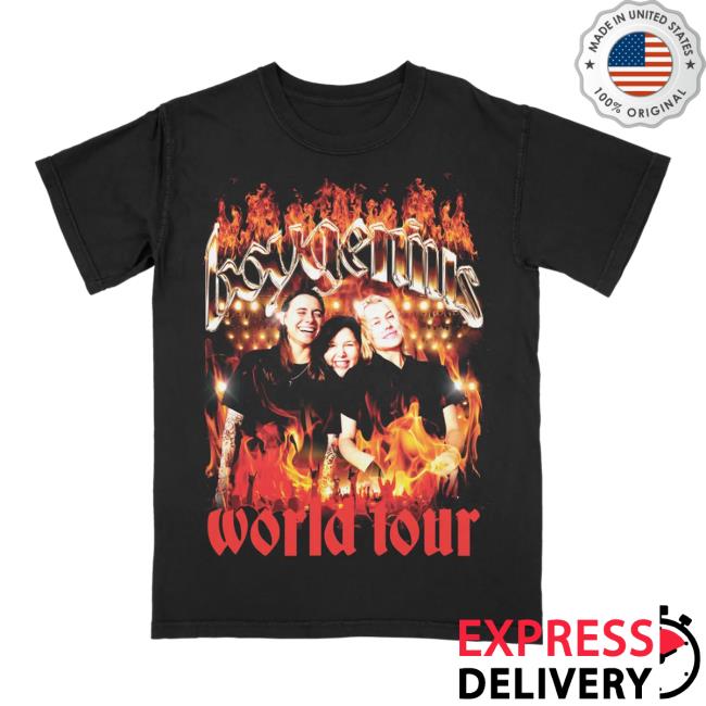 Boygenius Merch World Tour Tee