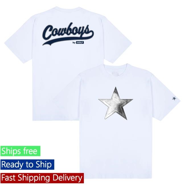 Official Golf Wang Merch Cowboys Cutout New Shirt by Golf Wang x NFL