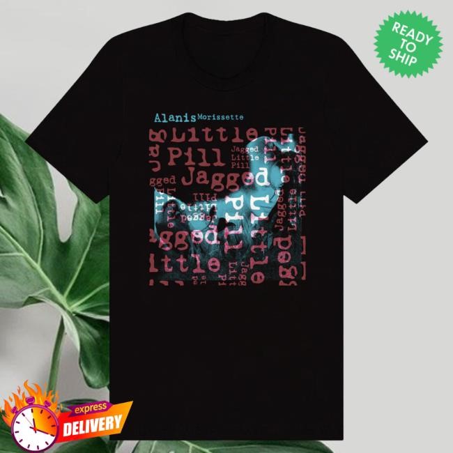 Official Alanis Morissette Merch Store Shop JLP Portrait Text Hot Shirt