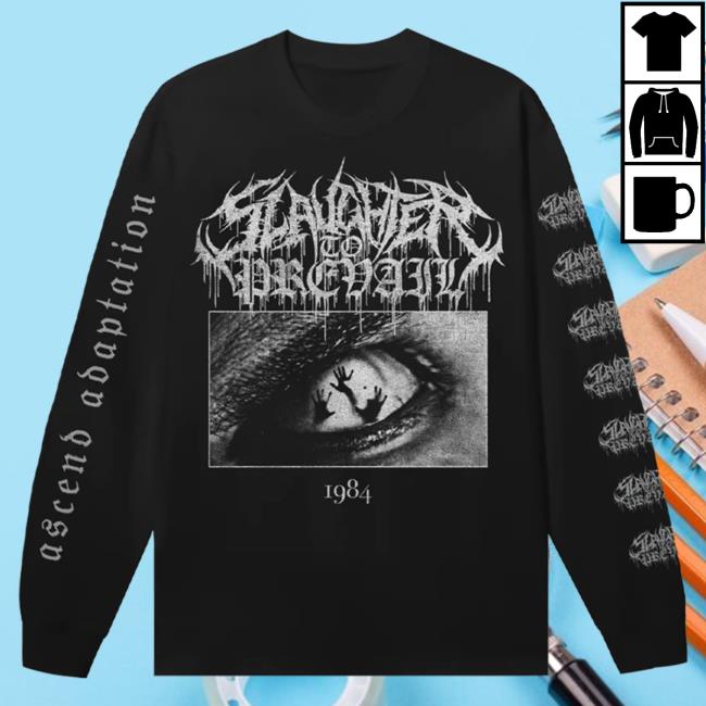 Slaughter To Prevail - 1984 Black Shaka Long Sleeve Hot Shirt