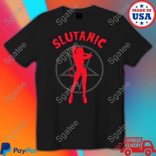 Slutanic Devil Doll With Satanic Pentagram Shirt