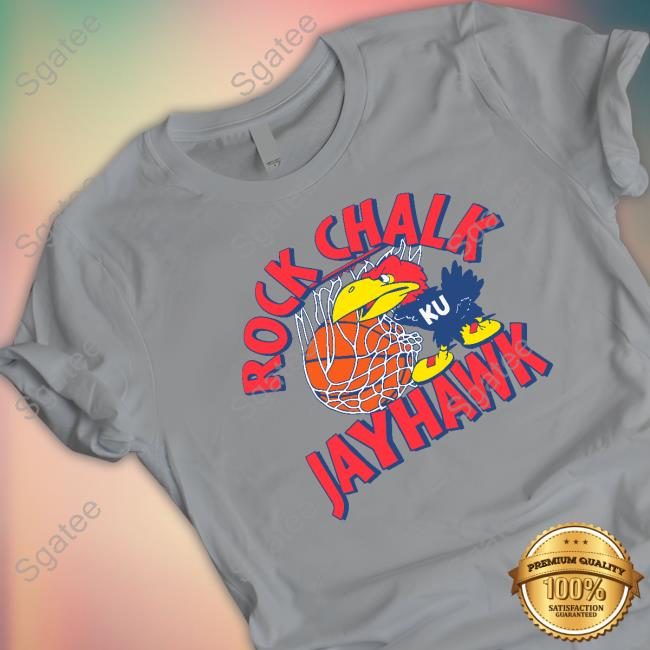 Kansas Jayhawks Homefield Vintage Rock Chalk Tee Shirt